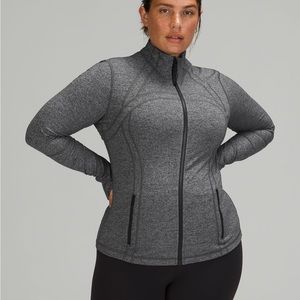 NWOT Lululemon Size 12 Define Jacket Luon Heathered Black